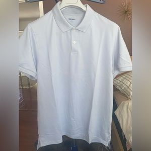 Old Navy Collar Short Sleeve Shirt Size Large Light Blue